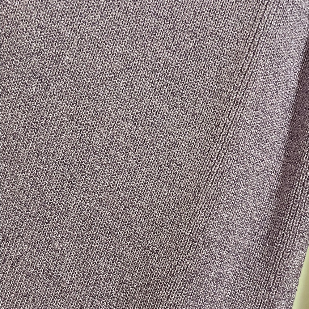 Joseph A Lavender Glitter Cardigan with Feather Detail - Picture 5 of 7